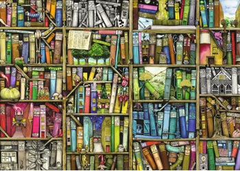 Rburg - The Bizarre Bookshop Puzzle 1000pc