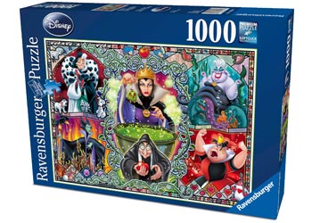 Rburg - Disney Wicked Women Puzzle 1000pc