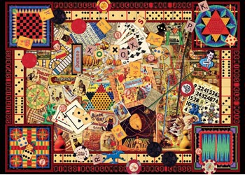Rburg - Vintage Games Puzzle 1000pc