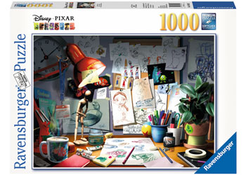 Rburg - Disney Pixar the Artists Desk 1000pc