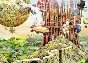 Ravensburger - Colin Thompson Flying Home 1000pc