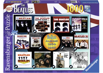 Ravensburger - Beatles Albums 1964-1966 1000 pieces