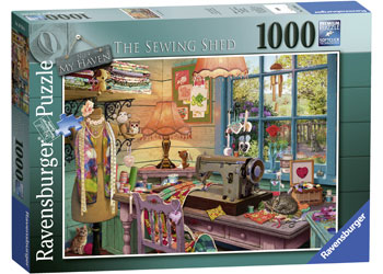 Rburg - My Haven No 2 the Sewing Shed 1000pc
