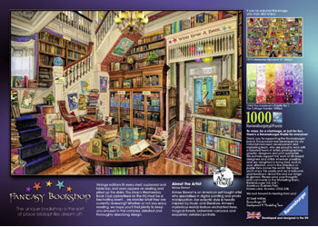 Rburg - The Fantasy Bookshop Puzzle 1000pc