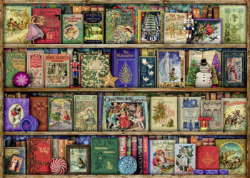 Rburg - The Christmas Library 1000pc
