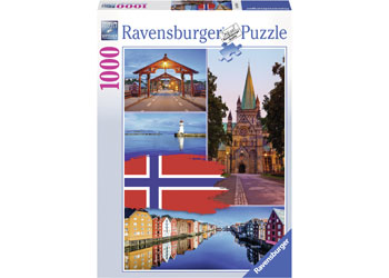 Ravensburger - Trondheim Collage Puzzle 1000pc