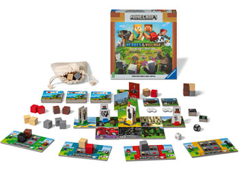 Ravensburger - Minecraft Heroes of the Village Game