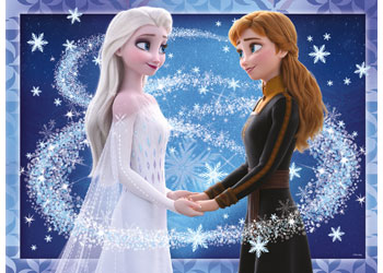 Ravensburger - Disney Starline Sisters Anna & Elsa 500p
