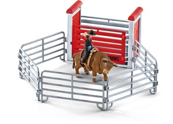 Schleich - Bull Riding with Cowboy