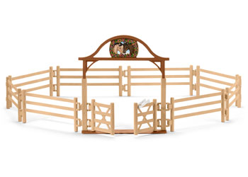 Schleich - Paddock with Entry Gate