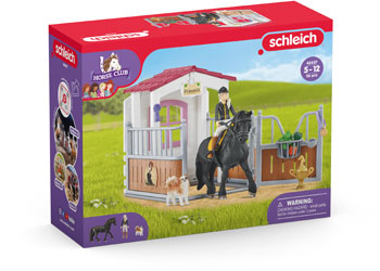 Schleich - Horse Stall with Tori & Princess