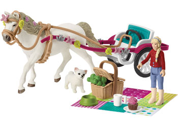 Schleich - Small carriage for the big horse show 