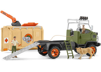 Schleich - Animal rescue large truck