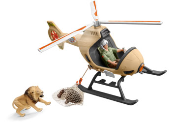 Schleich - Animal rescue helicopter