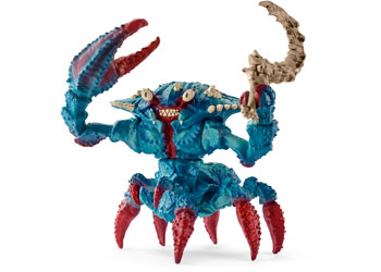 Schleich-Battle crab with weapon