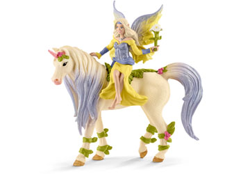 Schleich - Fairy Sera with Blossom Unicorn