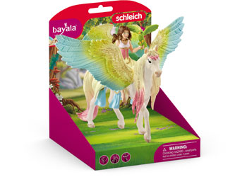 Schleich - Fairy Surah with Glitter Pegasus
