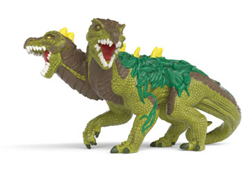 Schleich - Fire saurian vs. Jungle lizard                                                 