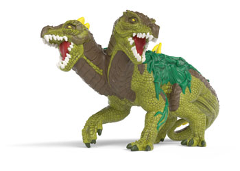 Schleich - Fire saurian vs. Jungle lizard                                                 