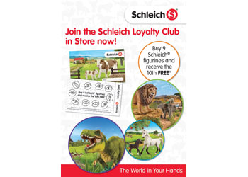 Schleich - Loyalty Card Poster
