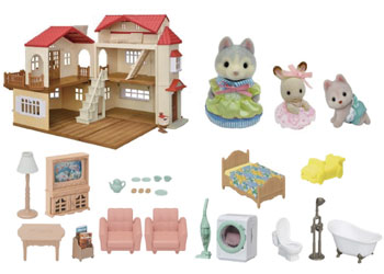 SF - Red Roof Country Home Gift Set-Secret Attic Playroom