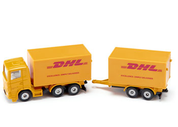 Siku - DHL Truck with trailer 