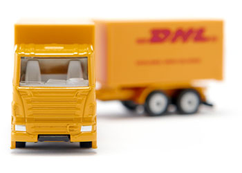 Siku - DHL Truck with trailer 