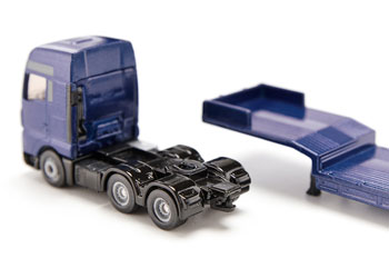 Siku - MAN TGX XXL truck with low loader and JCB wheel loader - 1:87 Scale