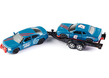 Siku - Dodge Charger with Dodge Challenger SRT Racing - 1:55 Scale