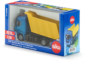 Siku - Mercedes Benz with Tipping Trailer - 1:50 Scale