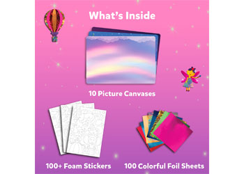 Skillm - Foil Fun Unicorns & Princesses