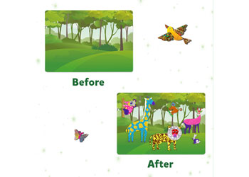 Skillm - Foil Fun World of Animals