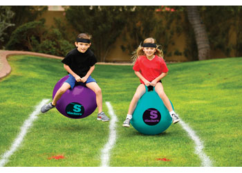 Slackers - Ninja Obstacle Course w/bounce balls