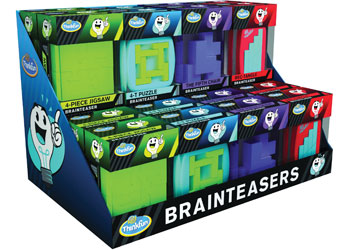 ThinkFun - Pocket Brainteasers 6x4 titles CDU24