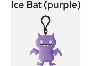 Uglydoll - Ice Bat (purple) Backpack Clip