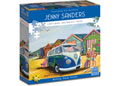 Blue Opal - Jenny Sanders Bathing Sheds Kombi 1000pc Puzzle