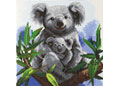 CrystalArt - Cuddly Koalas, 30x30cm Kit  