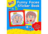 Galt - Funny Faces Sticker Book