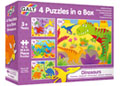 Galt – Four puzzles in a box – Dinosaurs