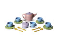 Green Toys - Recycled Plastic Tea Set - 15 pieces