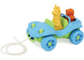 Green Toys - Dune Buggy Pull Toy - Blue