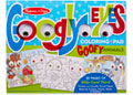 M&D – Googly Eyes Coloring Pad – Goofy Animals