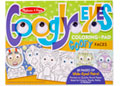 M&D – Googly Eyes Coloring Pad – Goofy Faces