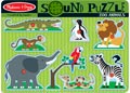 Melissa & Doug – Zoo Animals Sound Puzzle – 8pc