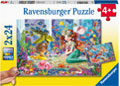 Ravensburger - Mermaid Tea Party Puzzle 2x24pc