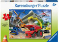 Ravensburger - Construction Trucks Puzzle 60pc