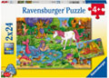 Ravensburger - Magical forest 2x24pc