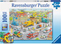 Ravensburger Vehicles in the City Puzzle 100 pieces