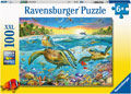 Ravensburger - Swim With Sea Turtles Puzzle 100pc