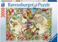Ravensburger - Flora & Fauna World Map 3000pc